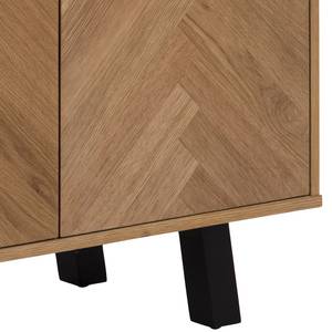 Sideboard Brighton Braun - Holz teilmassiv - 150 x 71 x 40 cm