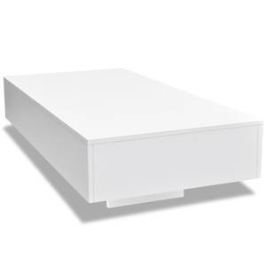 Table basse 297872 Blanc - Bois manufacturé - 55 x 31 x 115 cm