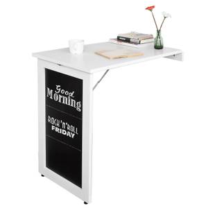 Schreibtisch FWT20-W Weiß - Holzwerkstoff - 50 x 76 x 75 cm