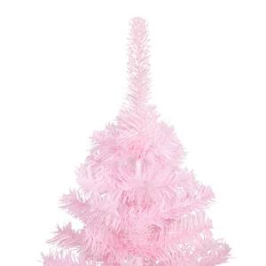 Sapin de noël artificiel Doré - Rose foncé - 120 x 210 x 120 cm