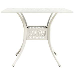 Bistroset (5-teilig) 3011685-2 Weiß - Metall - 90 x 73 x 90 cm