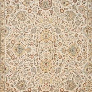 Ziegler Teppich - 314 x 246 cm - beige Beige - Kunststoff - 246 x 1 x 314 cm