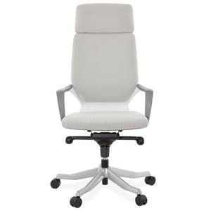 Fauteuil De Bureau BABEL Gris - Textile - 66 x 116 x 66 cm