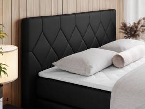 Boxspringbett KING EIGAR Breite: 220 cm - H4 - Kunstleder