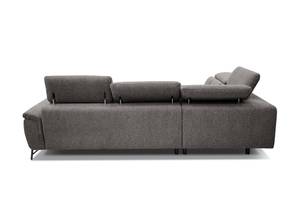 Ecksofa Avena 5-Sitzer Dunkelbraun