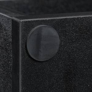 Druckerständer Schreibtisch Schwarz - Holzwerkstoff - 40 x 23 x 30 cm