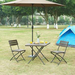 Table de camping pliante Lillestrøm 78 x 74 x 78 cm