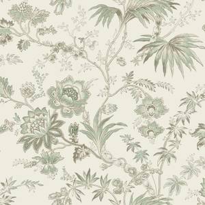 Tapete Blumenmuster 6962 Beige - 53 x 1005 x 1005 cm