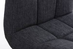 Barhocker Peru STOFF Grau - Textil - 46 x 114 x 47 cm
