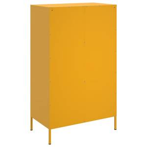 Highboard DE5645 Gelb - Metall - 39 x 113 x 68 cm