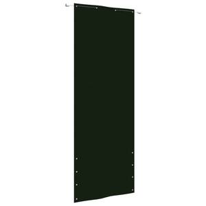 Écran de balcon 3011436-1 Vert foncé - 80 x 240 x 1 cm