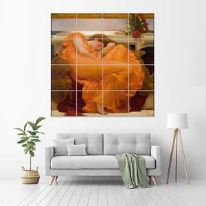 Wandbild Flaming June 200 x 200 cm