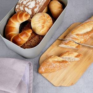 Brotkasten 259302 Grau - 19 x 12 x 33 cm