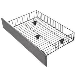 Tagesbett LEINLade Ⅰ Grau - Tiefe: 215 cm