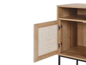 Beistelltisch PASCO Schwarz - Braun - Holzwerkstoff - 40 x 78 x 40 cm