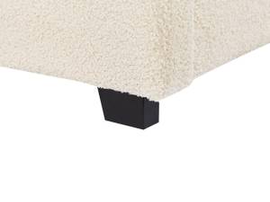 Lit double VAUCLUSE Beige - Fibres naturelles - 194 x 112 x 214 cm