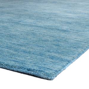 Gabbeh Teppich - Indus - Uni Hellblau - 200 x 300 cm