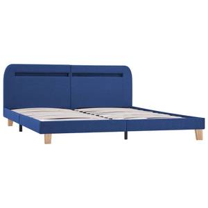 Cadre de lit 297912 Bleu - Largeur : 185 cm