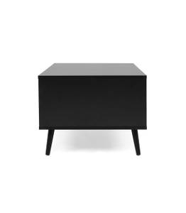 Table basse Villa Noir - Bois manufacturé - 60 x 46 x 100 cm