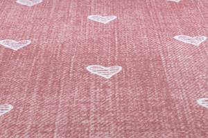 Teppich Für Kinder Hearts Jeans 100 x 200 cm