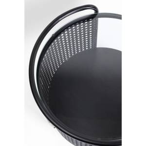 Table d'appoint Fence Noir - Métal - 45 x 44 x 45 cm