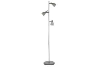 Stehlampen MISTAGO Grau - Metall - 28 x 163 x 28 cm