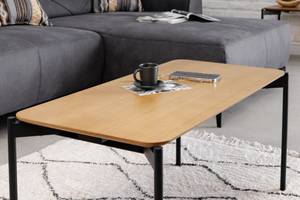 Couchtisch DESIGNO Braun - Massivholz - 90 x 45 x 45 cm