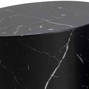 Table d'appoint Equicola Noir - Papier - 33 x 40 x 48 cm