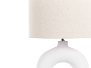 Lampe de table VENTA Beige - Blanc - Céramique - 38 x 58 x 38 cm