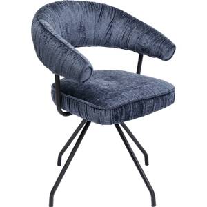 Chaise à accoudoirs Arabella Bleu