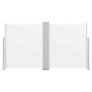 Auvent latéral 3000267-2 Blanc - Textile - 600 x 140 x 1 cm