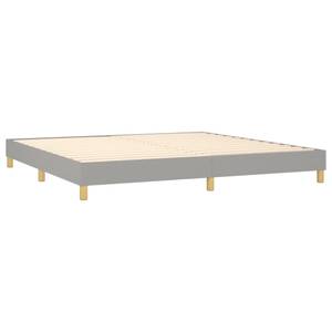 Boxspringbett 3017288-16 Hellgrau - Breite: 200 cm