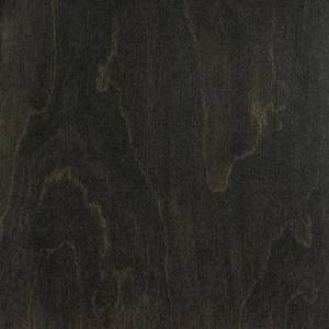 Table de chevet Hugo Noir - Bois massif - Bois/Imitation - 30 x 39 x 30 cm