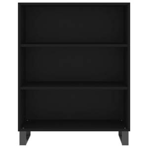 Highboard DE7567 Schwarz - Holzwerkstoff - 33 x 180 x 70 cm