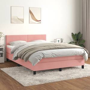 Boxspringbett 3017290-3 Pink - 144 x 203 cm