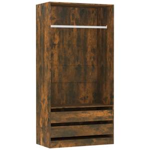 Kleiderschrank 298537-2 Raucheiche Dekor - Breite: 100 cm