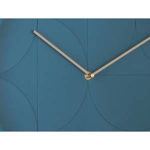 Horloge Echelon Circular Bleu