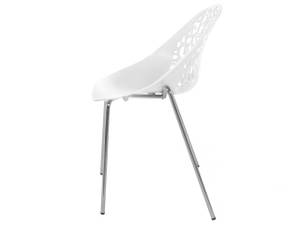 Chaise de salle à manger MUMFORD Blanc