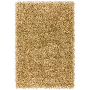 Handgetufteter Shaggy-Teppich FURRY Gold - 120 x 180 cm