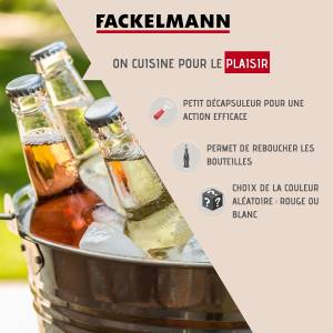 Ouvre bocal universel et bouteilles universel Fackelmann