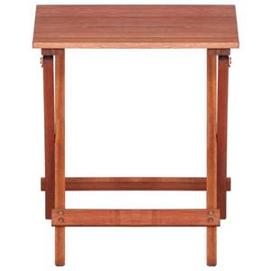 Bistro-Set-k264 ( 3-tlg ) Braun - Massivholz - Höhe: 1 cm