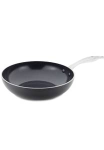 Wok Brussels Schwarz - Metall - 28 x 8 x 28 cm