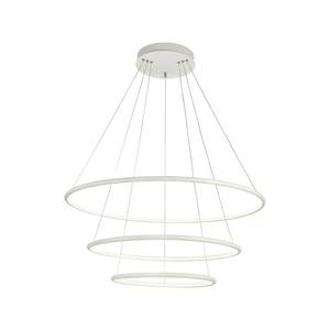 Suspension luminaire Nola 1 Blanc - Métal - 80 x 100 x 80 cm