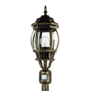 Stehlampe BREST Gold - Graumetallic - Silber / Grau - Silbergrau - Höhe: 123 cm