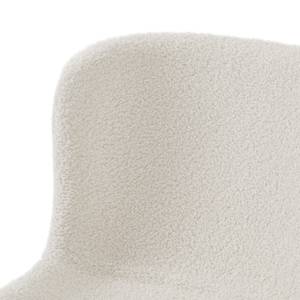 Lot de 4 Chaises Teddy Blanc Beige - Blanc crème - Blanc