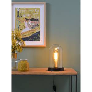 Lampe de Table Seattle T/B Noir - Verre - 18 x 29 x 18 cm