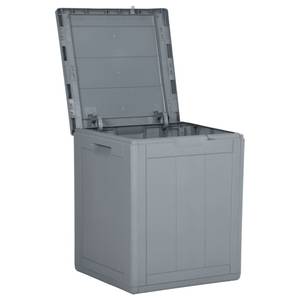 Boîte de rangement 3013132-2 Gris - Matière plastique - 43 x 51 x 44 cm