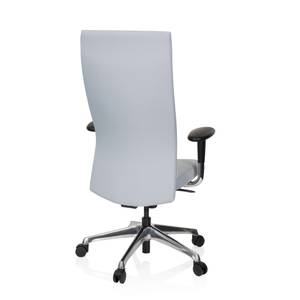 High End Bürostuhl OFFICE-TEC Grau - Textil - 58 x 131 x 54 cm