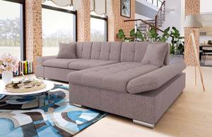 Ecksofa Malwi Premium Altrosa - Ecke davorstehend rechts