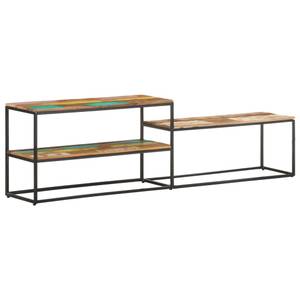 TV-Schrank 3005673 Braun - Multicolor - Massivholz